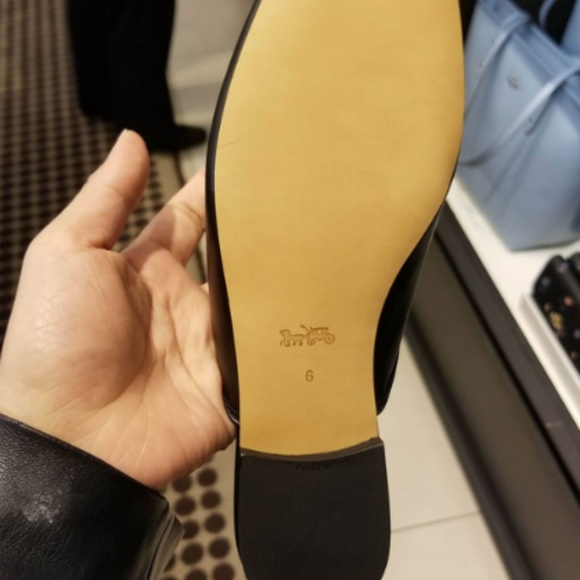 COACH SCOTTY SLIDE BLACK US10 - Picture 8 of 8